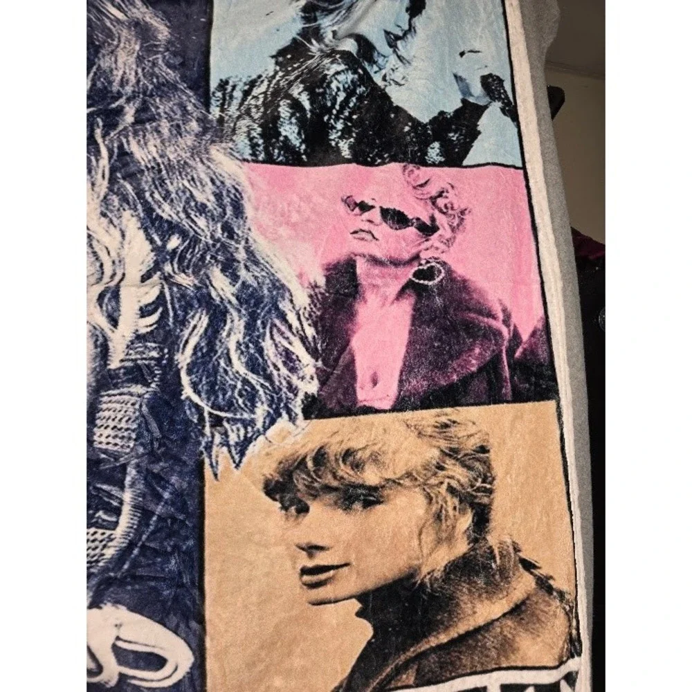 Taylor Swift The Eras Tour Blanket Unisex OS Multi Excellent Fleece Throw